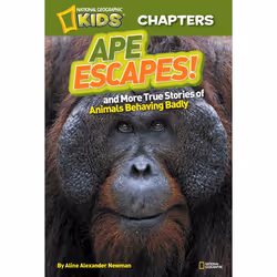 ISBN National Geographic Kids Chapters: Ape Escapes!, Anglais, Livre broché, 112 pages