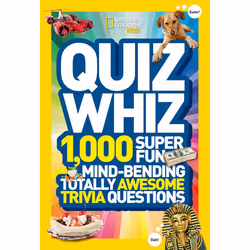 ISBN National Geographic Kids Quiz Whiz, Anglais, Livre broché, 176 pages