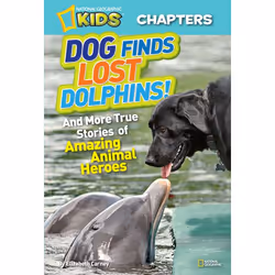 ISBN National Geographic Kids Chapters: Dog Finds Lost Dolphins, Anglais, Livre broché, 112 pages