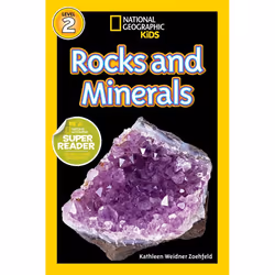 ISBN National Geographic Readers: Rocks and Minerals, Anglais, Livre broché, 32 pages