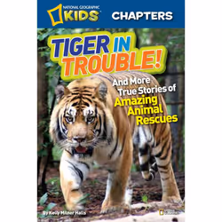 ISBN National Geographic Kids Chapters: Tiger in Trouble!, Anglais, Livre broché, 112 pages