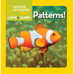 ISBN National Geographic Kids Look and Learn: Patterns!, Anglais, Couverture rigide, 24 pages