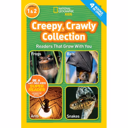 ISBN National Geographic Readers: Creepy Crawly Collection, Anglais, Livre broché, 128 pages