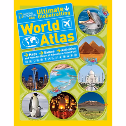 ISBN National Geographic Kids Ultimate Globetrotting World Atlas, Anglais, Livre broché, 256 pages