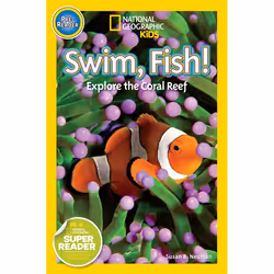 ISBN National Geographic Readers: Swim Fish!, Anglais, Livre broché, 24 pages