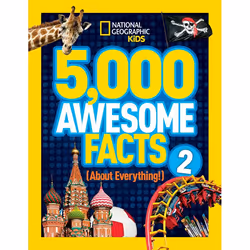 ISBN 5,000 Awesome Facts (About Everything!) 2, Anglais, Couverture rigide, 224 pages