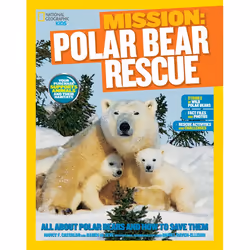 ISBN National Geographic Kids Mission: Polar Bear Rescue, Anglais, Livre broché, 128 pages