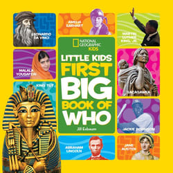 ISBN National Geographic Little Kids First Big Book of Who Couverture rigide