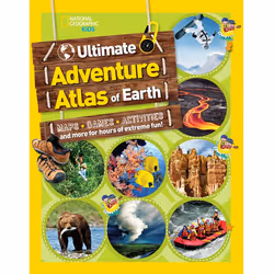 ISBN The Ultimate Adventure Atlas of Earth, Anglais, Livre broché, 160 pages