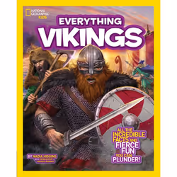 ISBN National Geographic Kids Everything Vikings, Anglais, Livre broché, 64 pages