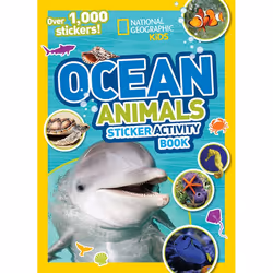ISBN National Geographic Kids Ocean Animals Sticker Activity Book, Anglais, Livre broché, 56 pages