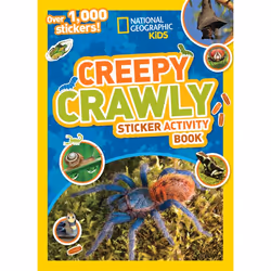 ISBN National Geographic Kids Creepy Crawly Sticker Activity Book, Anglais, Livre broché, 56 pages