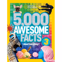 ISBN 5,000 Awesome Facts (About Everything!) 3, Anglais, Couverture rigide, 224 pages