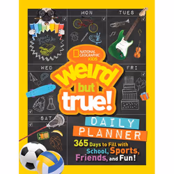 ISBN Weird But True Daily Planner, Anglais