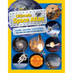ISBN National Geographic Kids Ultimate Space Atlas, Anglais, Livre broché, 160 pages