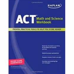 ISBN Kaplan ACT Math and Science Workbook, Education, Anglais, Livre broché, 208 pages