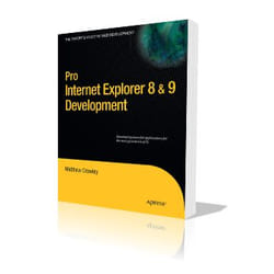 Apress Pro Internet Explorer 8 & 9 Development livre & manuel de logiciels