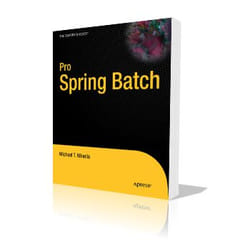 Apress Pro Spring Batch livre & manuel de logiciels Anglais