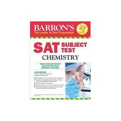 ISBN SAT Subject Test: Chemistry 12e livre Education Anglais