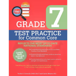 ISBN Core Focus Grade 7: Test Practice for Common Core, Education, Anglais, Livre broché, 216 pages