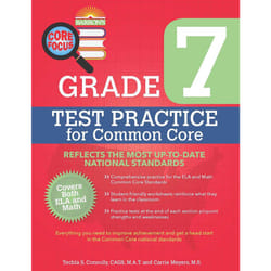 ISBN Core Focus Grade 7: Test Practice for Common Core livre Education Anglais