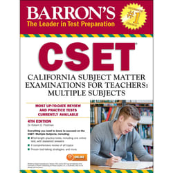 ISBN CSET livre Education Anglais