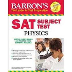 ISBN Barron's SAT Subject Test Physics 2e livre Education Anglais