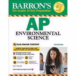 ISBN Barron's AP Environmental Science 7e, Education, Anglais, 600 pages