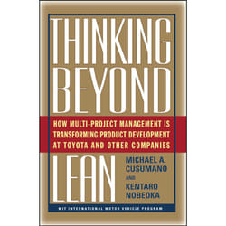 ISBN Thinking Beyond Lean Livre de poche