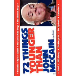 ISBN 72 Things Younger Than John McCain livre Anglais Livre de poche 128 pages