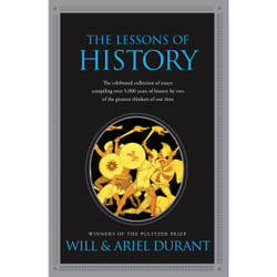 ISBN The Lessons of History Livre de poche