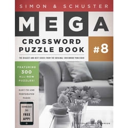 ISBN Simon & Schuster Mega Crossword Puzzle Book #8 Livre de poche