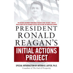ISBN President Ronald Reagan's Initial Actions Project Livre de poche