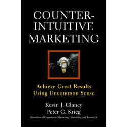 ISBN Counterintuitive Marketing Livre de poche