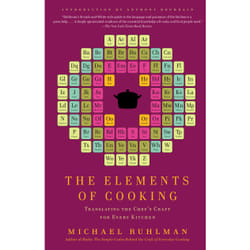 ISBN The Elements of Cooking Livre de poche