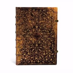 Paperblanks Grolier, Motif, Marron, 240 feuilles, 120 g/m², Couverture rigide, Universel