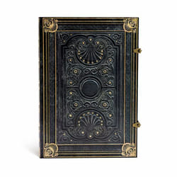 Paperblanks Nocturnelle bloc-notes 240 feuilles Noir