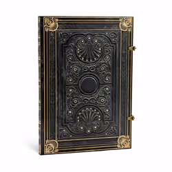 Paperblanks Nocturnelle bloc-notes 240 feuilles Noir