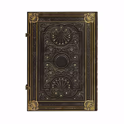 Paperblanks Nocturnelle bloc-notes 240 feuilles Noir