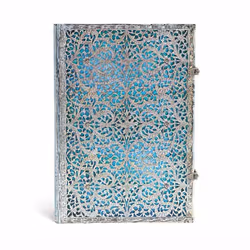 Paperblanks Maya Blue, Motif, Multicolore, Papier ligné, Couverture rigide, Universel
