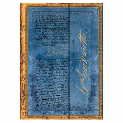 Paperblanks PB2571-9, Bleu, Or, 144 feuilles, Papier ligné, Adulte