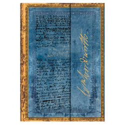 Paperblanks PB2571-9 bloc-notes 144 feuilles Bleu, Or