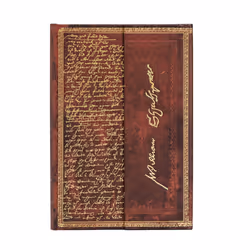 Paperblanks Shakespeare, Sir Thomas More, Image, Rouge, 176 feuilles, Couverture rigide, Adulte