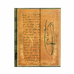 Paperblanks Verdi, Carteggio, Image, Jaune, 144 feuilles, Couverture rigide, Adulte