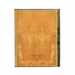 Paperblanks Verdi, Carteggio bloc-notes 144 feuilles Jaune