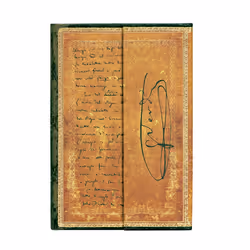 Paperblanks Verdi, Carteggio, Image, Jaune, 176 feuilles, Couverture rigide, Adulte