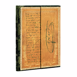 Paperblanks Verdi, Carteggio bloc-notes 176 feuilles Jaune