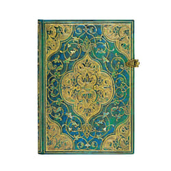 Paperblanks Turquoise Chronicles bloc-notes 240 feuilles Vert