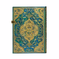 Paperblanks Turquoise Chronicles bloc-notes 240 feuilles Vert