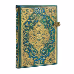 Paperblanks Turquoise Chronicles bloc-notes 240 feuilles Vert